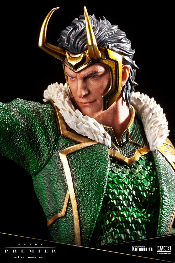 Artfx Premier Marvel Universe Avengers 1/10 Scale Pre-Painted Figure: Loki image 13