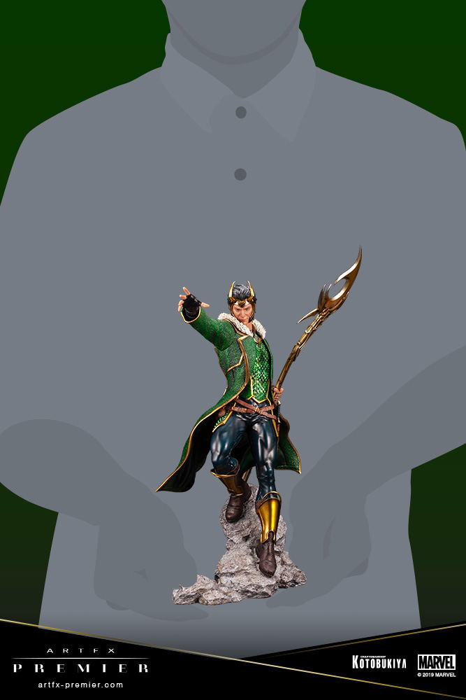 Artfx Premier Marvel Universe Avengers 1/10 Scale Pre-Painted Figure: Loki image 17