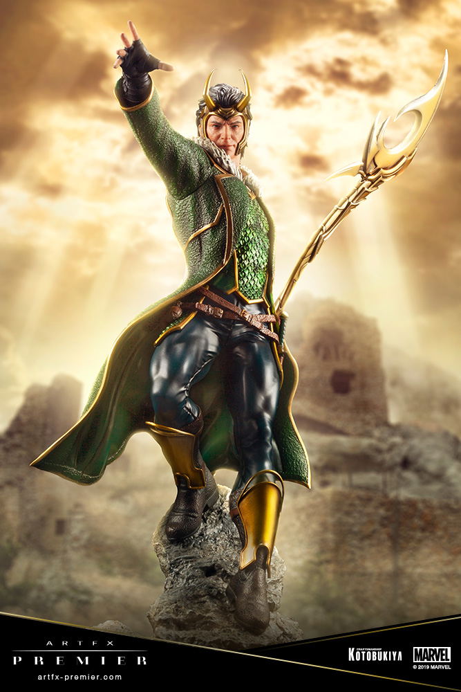Artfx Premier Marvel Universe Avengers 1/10 Scale Pre-Painted Figure: Loki image 2