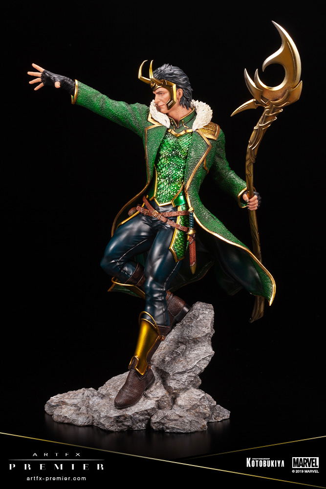 Artfx Premier Marvel Universe Avengers 1/10 Scale Pre-Painted Figure: Loki image 4
