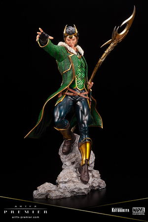 Artfx Premier Marvel Universe Avengers 1/10 Scale Pre-Painted Figure: Loki_