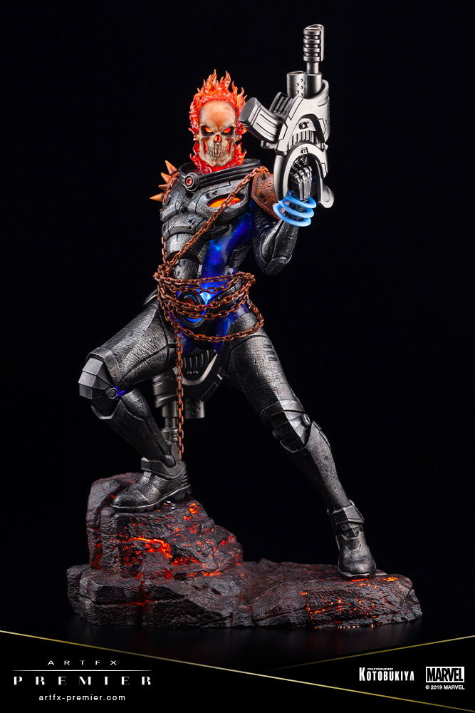 Artfx Premier Marvel Universe Cosmic Ghost Rider 1/10 Scale Pre-Painted Figure: Cosmic Ghost Rider image 12