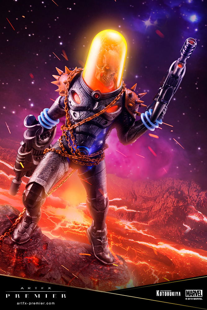 Artfx Premier Marvel Universe Cosmic Ghost Rider 1/10 Scale Pre-Painted Figure: Cosmic Ghost Rider image 2