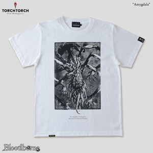 Bloodborne Torch Torch T-shirt Collection: Amygdala White (S Size)_