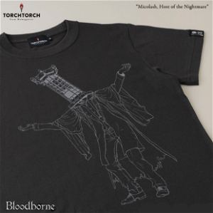 Bloodborne Torch Torch T-shirt Collection: Micolash, Host Of The Nightmare Black (S Size)
