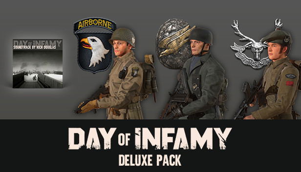 Day of Infamy Deluxe (DLC) <span class="ext" style="background-color: #B0000F; color: #FFFFFF;">DLC</span> <span class="ext" style="background-color: #2a475e; color: #FFFFFF;">STEAM</span> <span class="ext ext_digital">digital</span> image 1