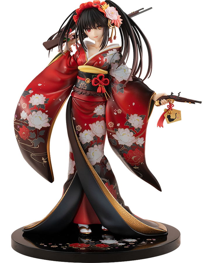KD Colle Date A Live Light Novel 1/7 Scale Pre-Painted Figure: Kurumi Tokisaki Alluring Kimono Ver. image 1