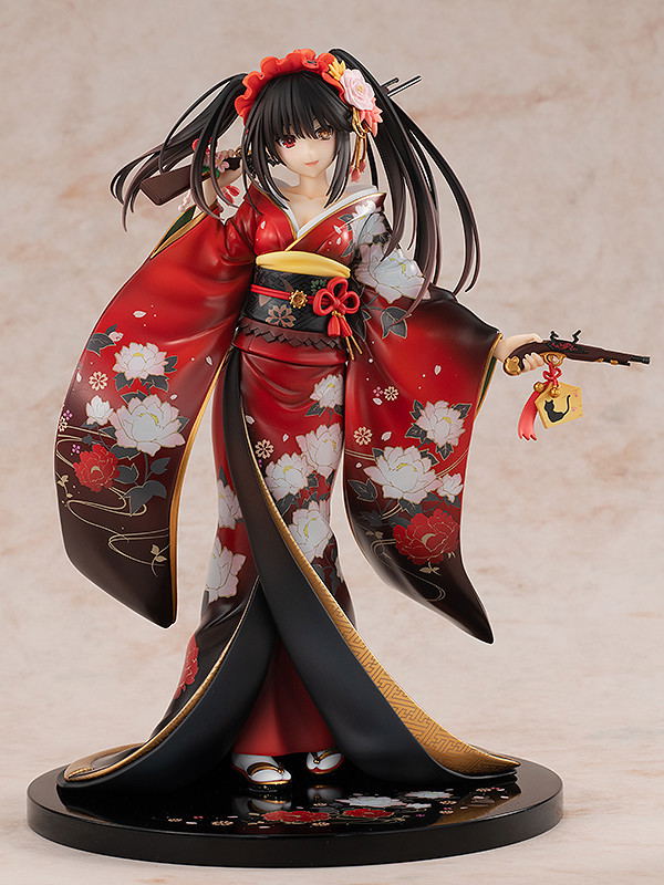 KD Colle Date A Live Light Novel 1/7 Scale Pre-Painted Figure: Kurumi Tokisaki Alluring Kimono Ver. image 3