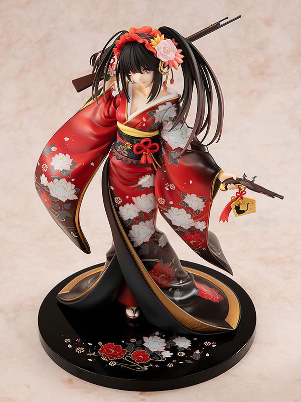 KD Colle Date A Live Light Novel 1/7 Scale Pre-Painted Figure: Kurumi Tokisaki Alluring Kimono Ver. image 5