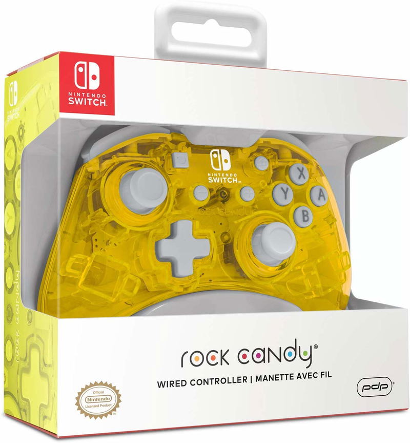 PDP Rock Candy Wired Controller for Nintendo Switch (Pineapple Pop) image 6