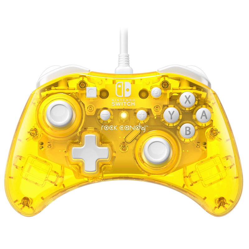 PDP Rock Candy Wired Controller for Nintendo Switch (Pineapple Pop) image 1