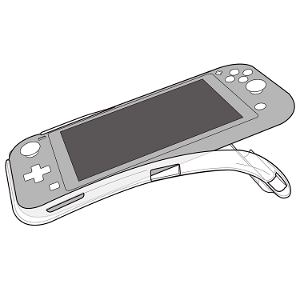 TPU Body Cover for Nintendo Switch Lite (Clear)