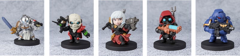 Warhammer 40,000 Chibi Figures Series 1 (Set of 5 pieces) image 2