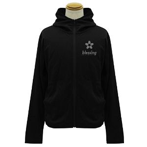 Saekano: How To Raise A Boring Girlfriend Fine - Blessing Software Thin Dry Hoodie Black (XL Size)