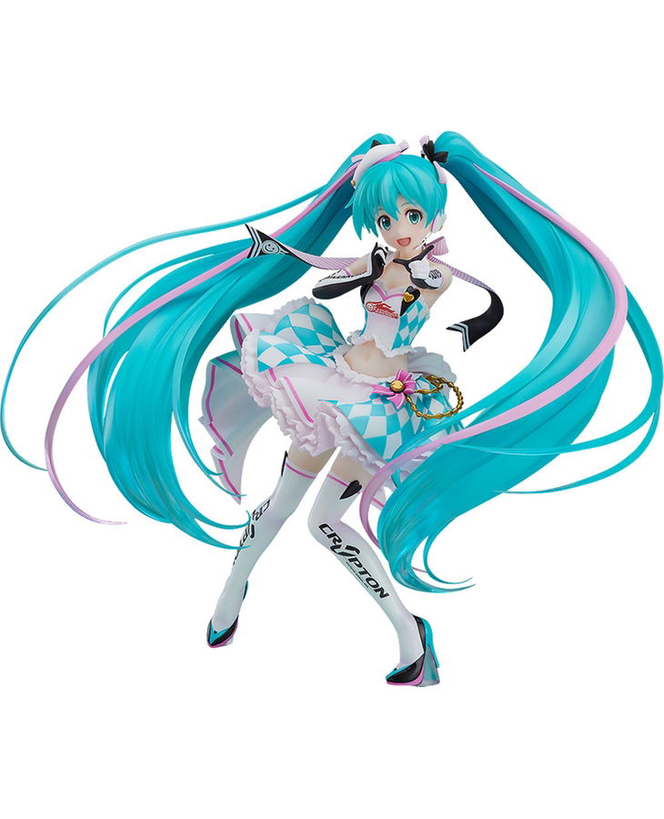 Hatsune Miku GT Project 1/8 Scale Pre-Painted Figure: Racing Miku 2019 Ver. feat. Annindoufu image 1