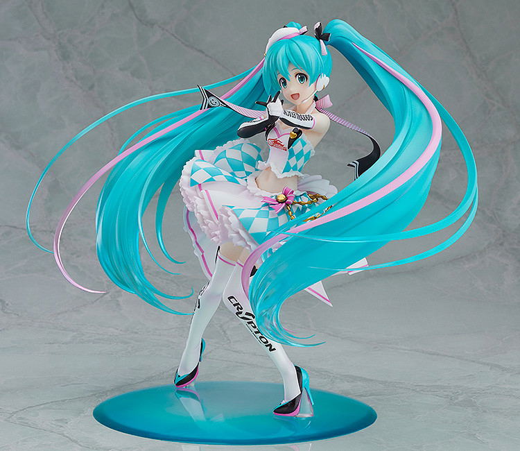Hatsune Miku GT Project 1/8 Scale Pre-Painted Figure: Racing Miku 2019 Ver. feat. Annindoufu image 3