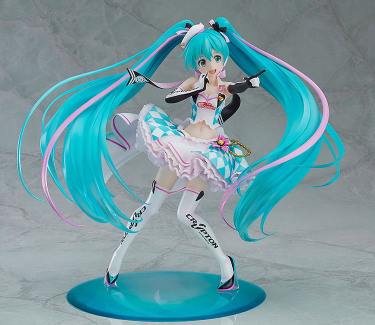 Hatsune Miku GT Project 1/8 Scale Pre-Painted Figure: Racing Miku 2019 Ver. feat. Annindoufu image 5