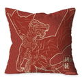 Monster Hunter Ukiyoe Cushion: Kushala Daora x Fine Wind/Clear Morning thumbnail 2