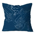 Monster Hunter Ukiyoe Cushion: Rathalos And Rathian x Mount Fuji thumbnail 2