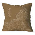 Monster Hunter Ukiyoe Cushion: Zinogre x Kiso Waterfalls thumbnail 2