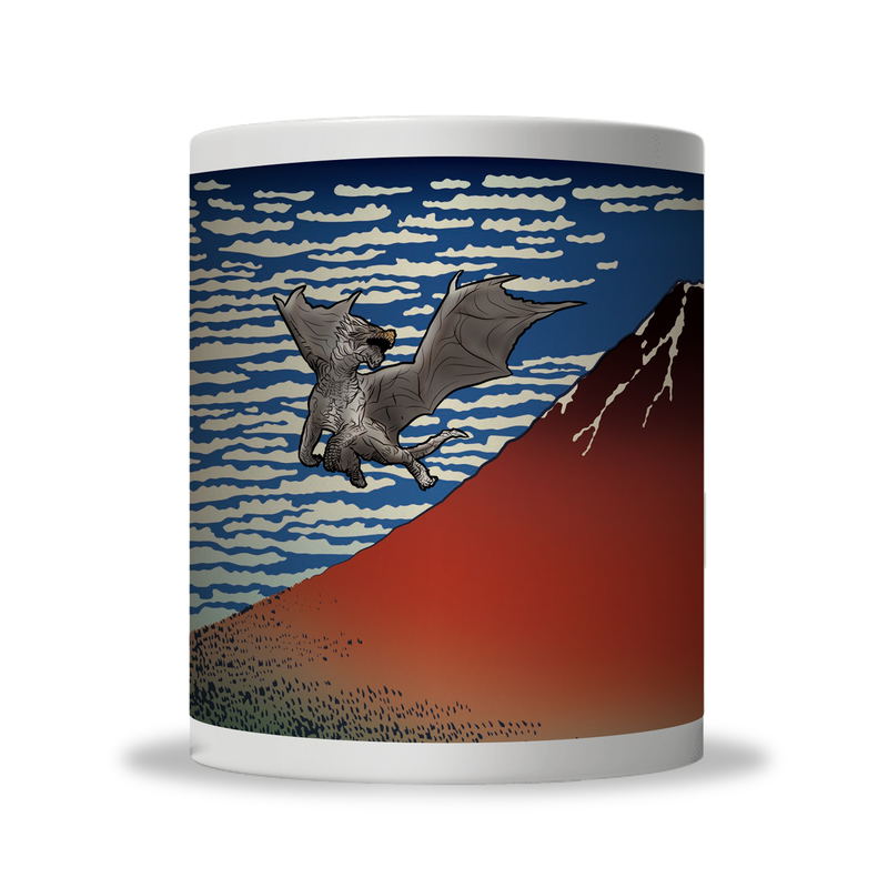 Monster Hunter Ukiyoe Mug Cup: Kushala Daora x Fine Wind/Clear Morning image 2