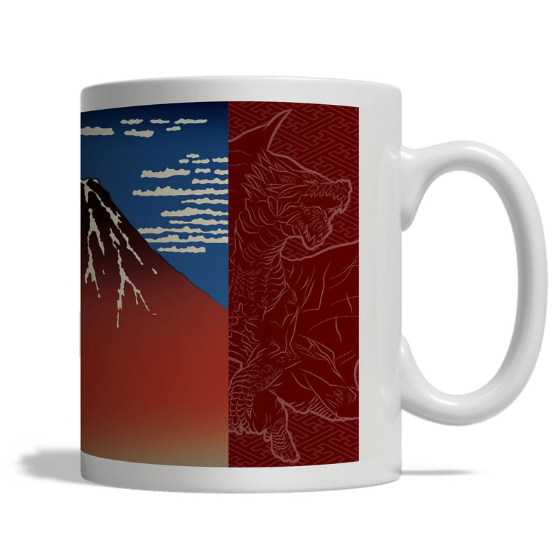 Monster Hunter Ukiyoe Mug Cup: Kushala Daora x Fine Wind/Clear Morning image 3