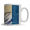 Monster Hunter Ukiyoe Mug Cup: Rathalos And Rathian x Mount Fuji thumbnail 3
