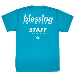 Saekano: How To Raise A Boring Girlfriend Fine - Blessing Software Dry T-shirt Turquoise Blue (M Size)