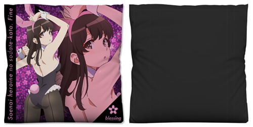 Saekano: How To Raise A Boring Girlfriend Fine - Megumi Kato Cushion Cover Bunny Girl Ver. image 2