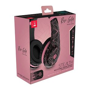 STEALTH Rose Gold Edition Abstract Stereo Gaming Headset for PS4 / Switch / Xbox One / PC