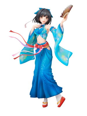 The Idolm@ster Cinderella Girls 1/7 Scale Pre-Painted Figure: Kako Takafuji Talented Lady of Luck Ver.