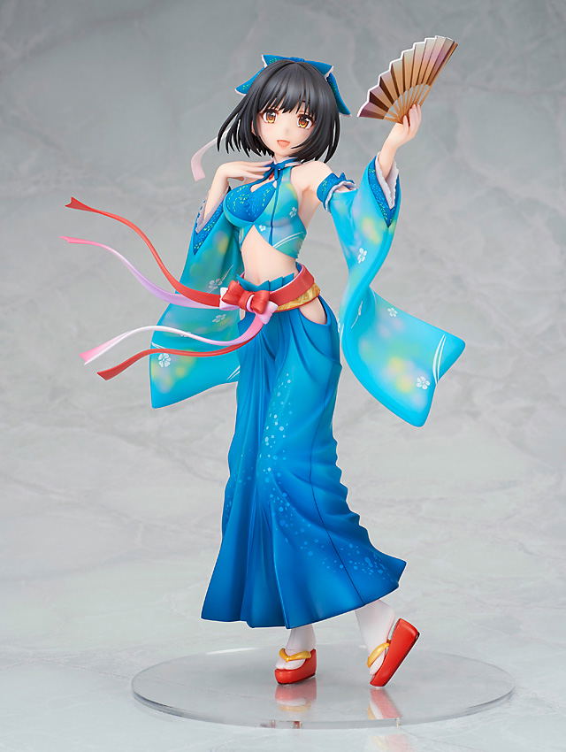 The Idolm@ster Cinderella Girls 1/7 Scale Pre-Painted Figure: Kako Takafuji Talented Lady of Luck Ver. image 3