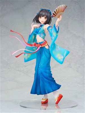 The Idolm@ster Cinderella Girls 1/7 Scale Pre-Painted Figure: Kako Takafuji Talented Lady of Luck Ver.