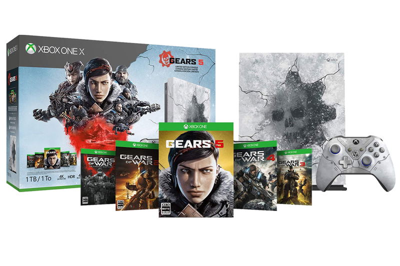 Xbox One X 1TB (Gears 5 Limited Edition Bundle) image 1