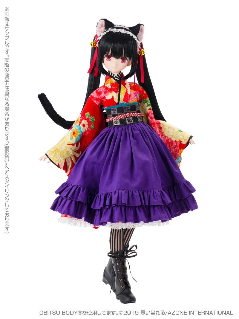 Black Raven Series 1/3 Scale Fashion Doll: Lilia / -Taisho Roman- Black Cat image 3