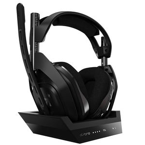 Astro Gaming A50 Wireless Headset + Base Station for PlayStation 4 / PC (Black x Silver)_