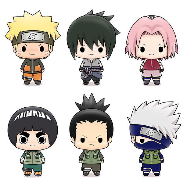Chokkorin Naruto -Shippuden- (Set of 6 pieces) image 1