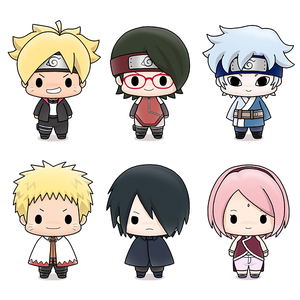 Chokkorin Mascot Boruto Naruto Next Generations (Set of 6 pieces)_