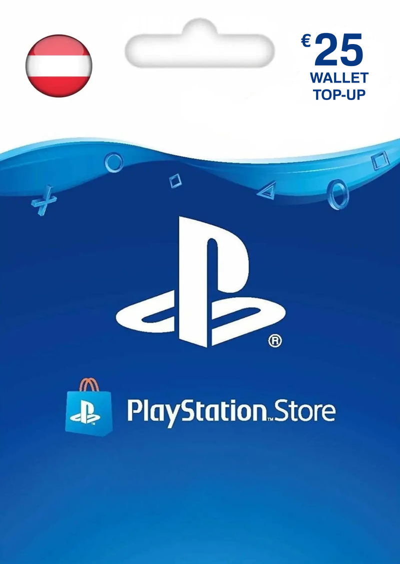 PSN Card 25 EUR | Playstation Network Austria <span class="ext ext_digital">digital</span> image 1
