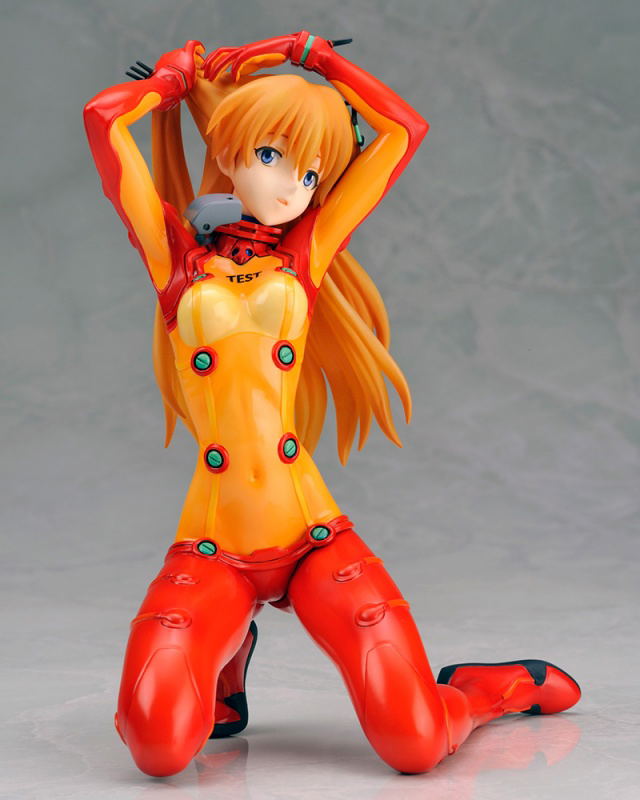 Rebuild of Evangelion 1/6 Scale Pre-Painted Figure: Asuka Langley Shikinami -Test Type Plug Suit Ver.- :RE (Re-run) image 4