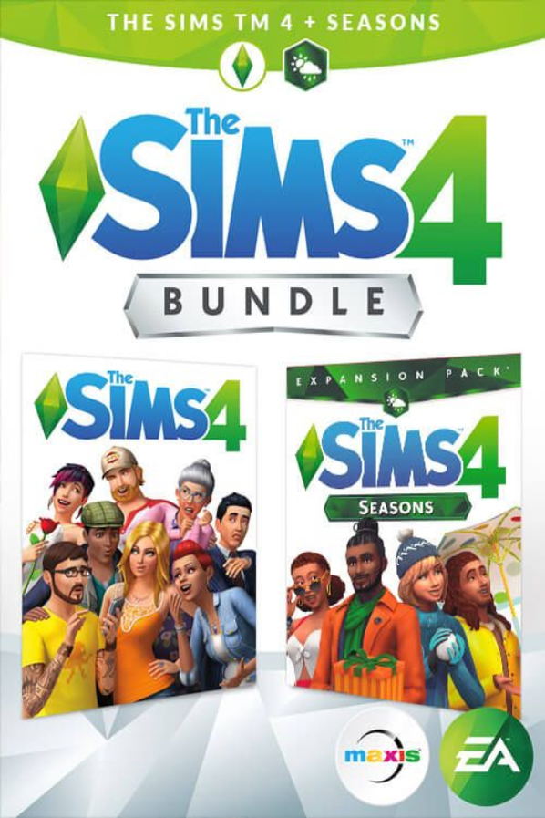 The Sims 4 Plus Seasons Bundle Electronic Arts digital for Windows