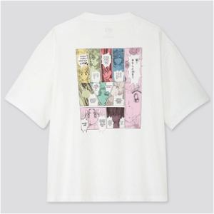 UT Pretty Guardian Sailor Moon 25th Anniversary - Holy Grail Women's T-shirt White (M Size)