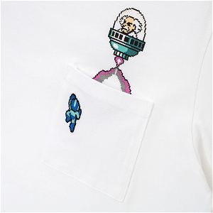 UT The Game Classic Pixels - Mega Man Men's T-shirt White (L Size)