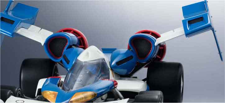 Variable Action Hi-Spec Future GPX Cyber Formula 1/18 Scale Pre-Painted Figure: Super Asurada 01 (Re-run) image 11