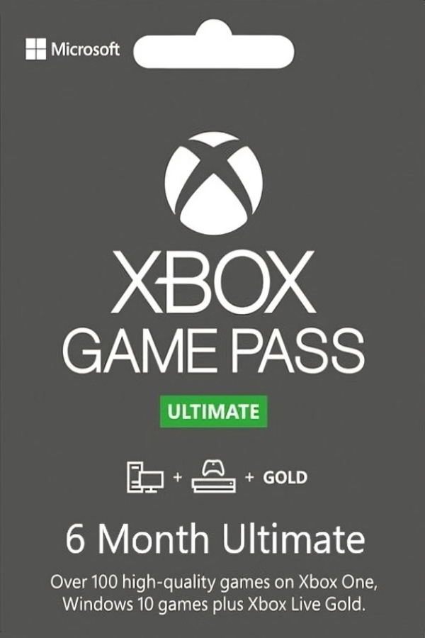 Xbox Game Pass Ultimate 6 Month Subscription GLOBAL digital