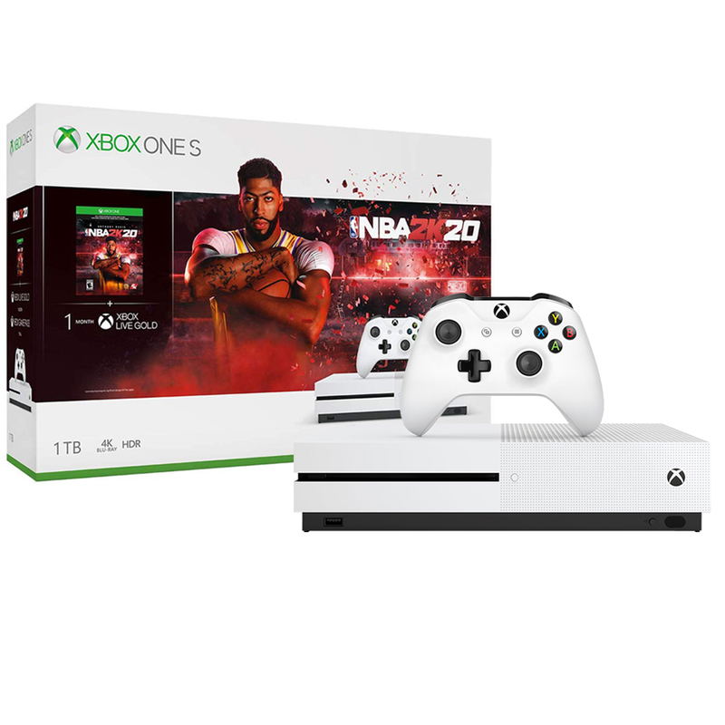 Streaming Video Player Xbox One Xbox One S NBA 2K20 1TB Bundle