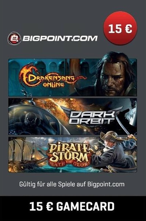 BIGPOINT.COM Game Card 15 EUR | Germany Account_