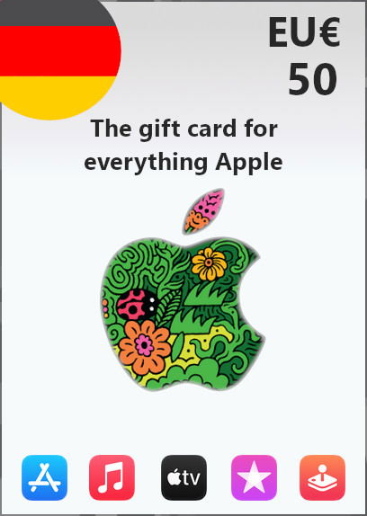 Apple Gift Card 50 EUR | Germany Account <span class="ext ext_digital">digital</span> image 1