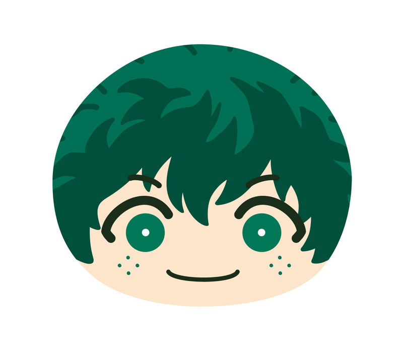 My Hero Academia Big Omanju Cushion 1: Izuku Midoriya image 1