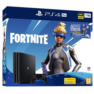 PlayStation 4 Pro 1TB HDD (Jet Black) [Fortnite Neo Versa Bundle]_